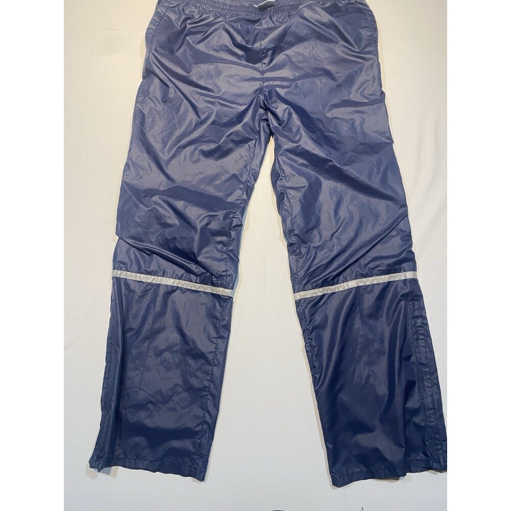Champion Mens Large Jogger Sweatpants Dark Blue Mesh Lined